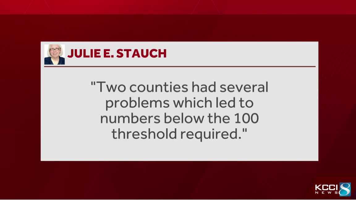 Democrat Julie Stauch exits race for Iowa governor after petition issues