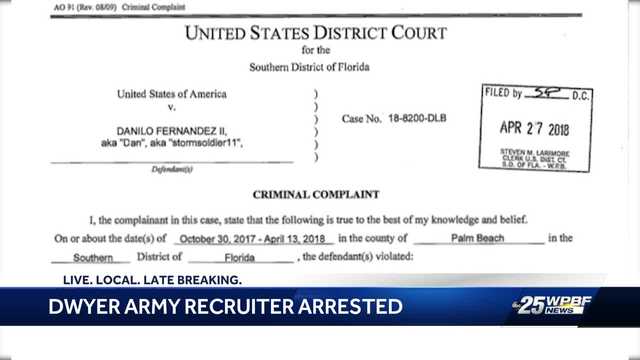 Army recruiter facing child porn charges