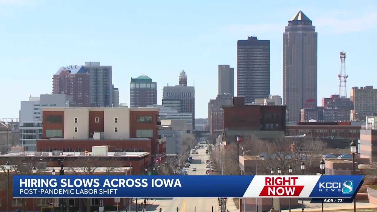 Iowa hiring slows as labor market normalizes, business leaders say