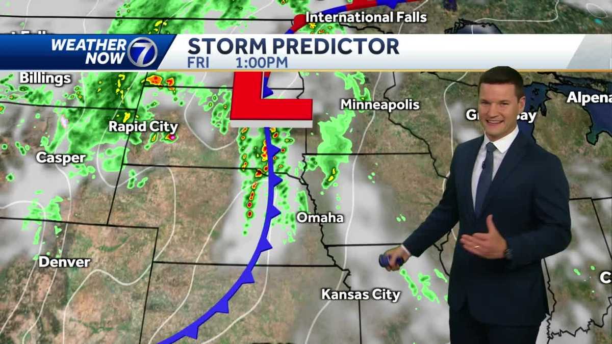 Humid weather sticks around, strong storms possible Friday