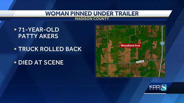 Iowa woman dies after being pinned under trailer - Vimarsana News