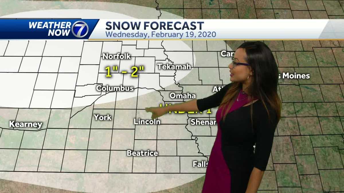 Sunny, seasonable Tuesday ahead of snow chances Wednesday