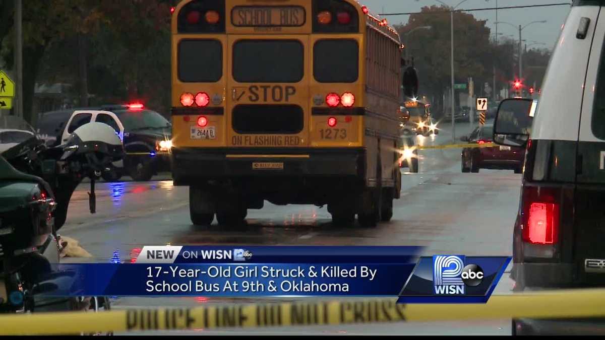 Teen girl struck, killed by school bus