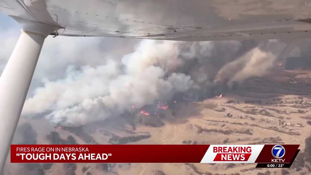 State leaders offer update as wildfires rage across western Nebraska