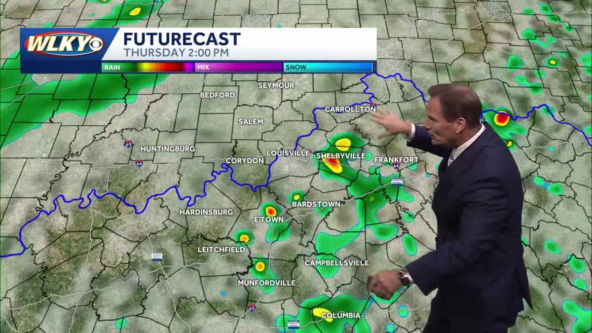 Humidity going up and so are rain chances
