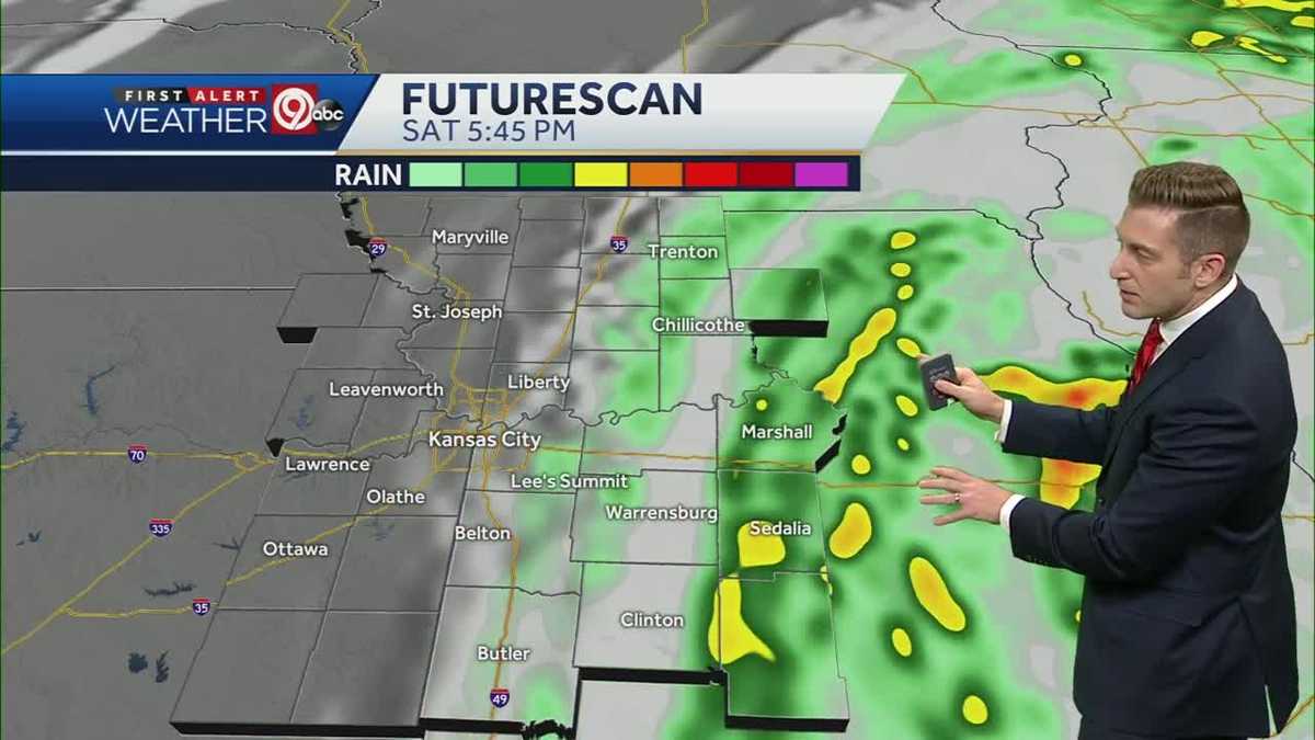 Sunny, warmer Friday with chance for rain Saturday