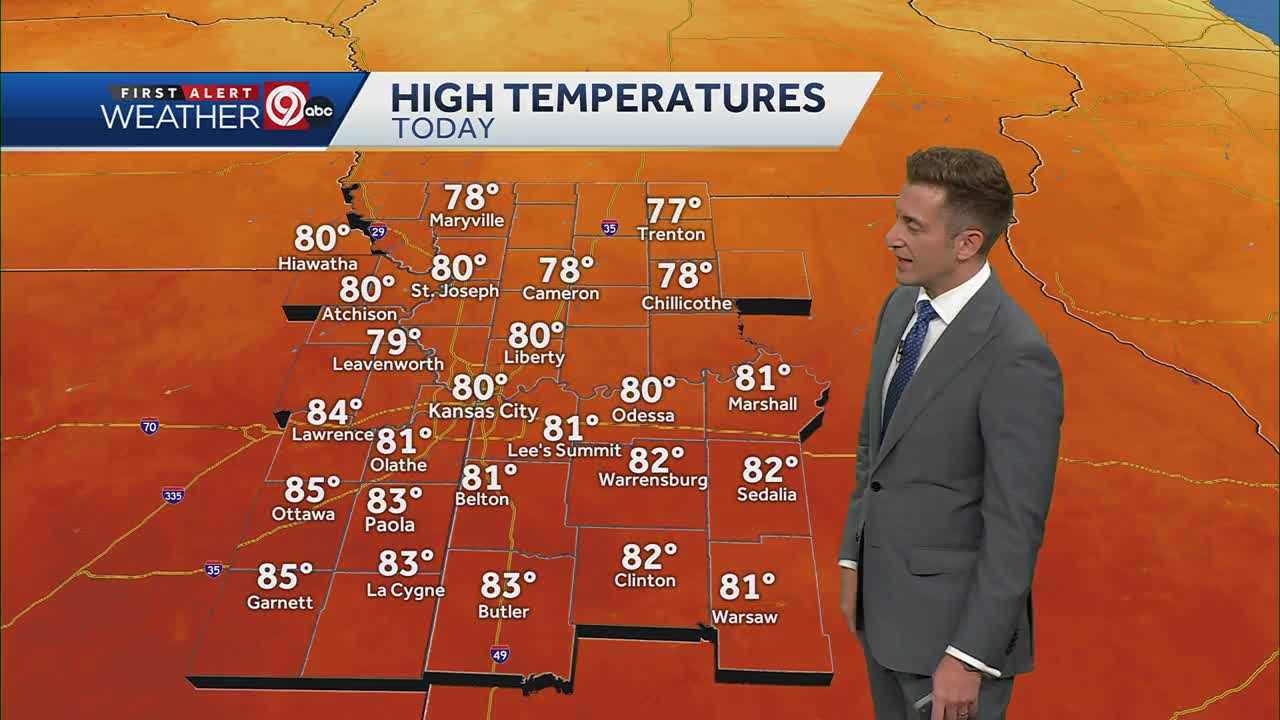 The heat will get turned up as we head into the weekend