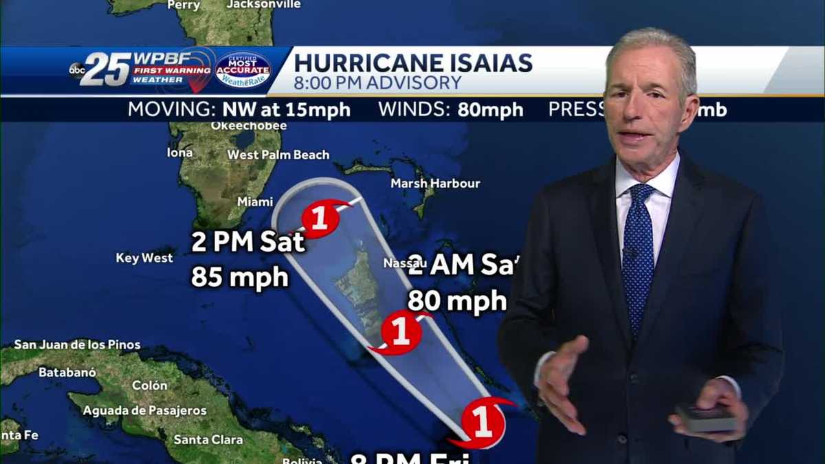 Latest on Hurricane Isaias