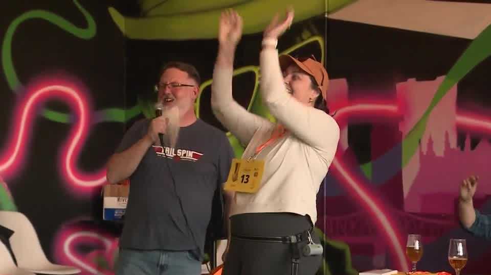 Adult spelling bee precursor to Tailspin Ale Fest in Louisville