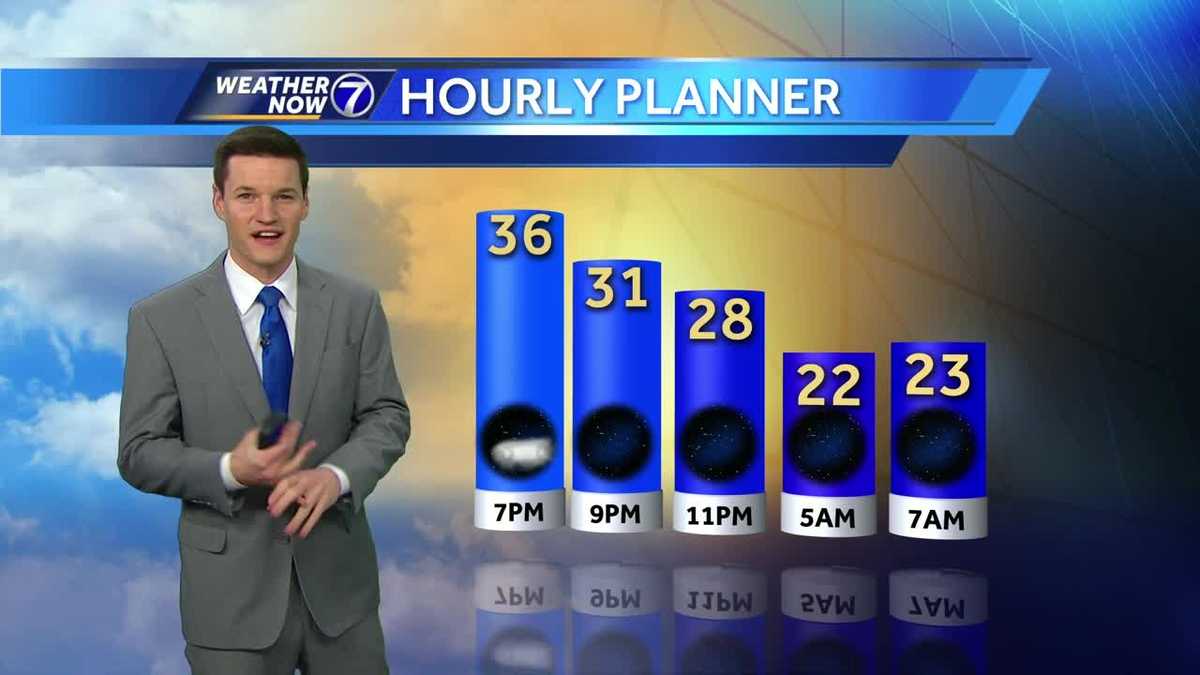 Watch out for refreezing tonight, dry and mild weather continues Monday