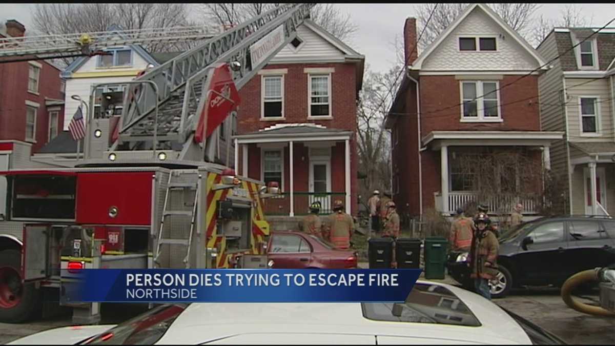 Man dies after jumping out second-floor window to escape fire in Northside