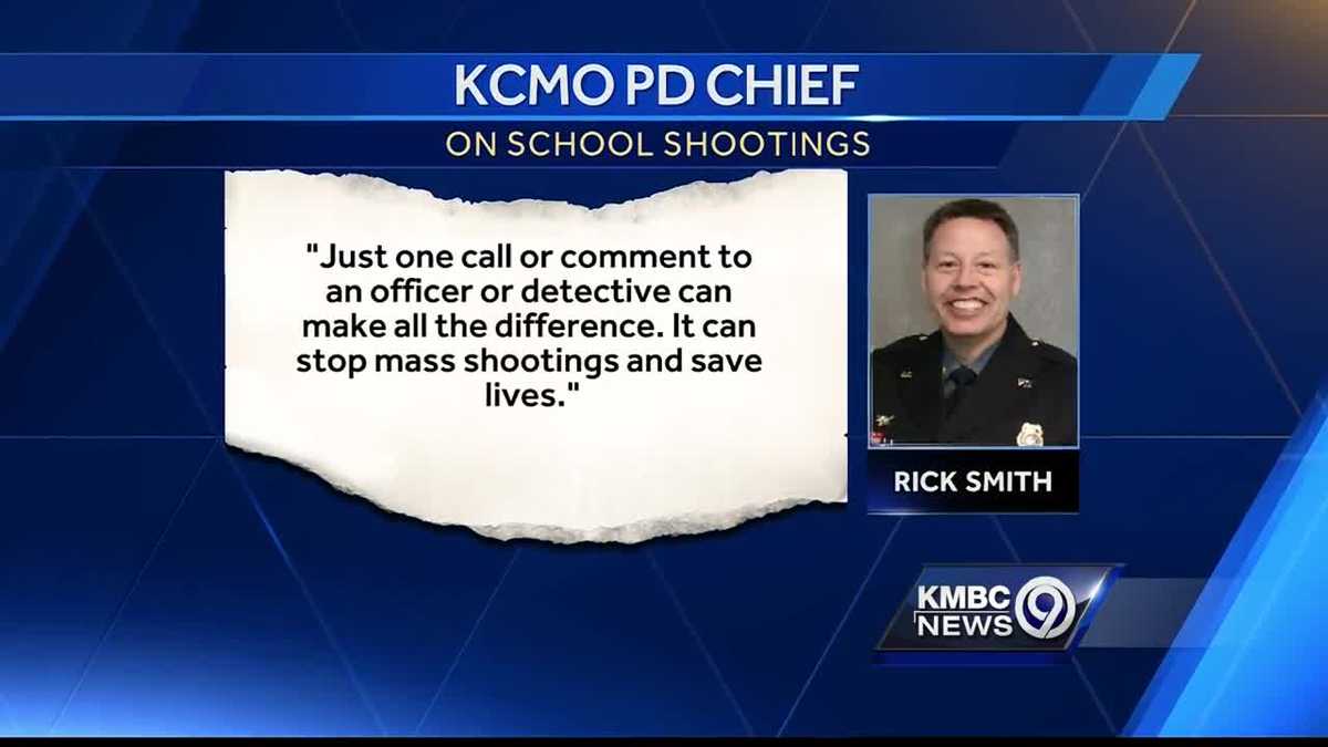 KCPD Chief Blog Stopping school violence is a job for all of us
