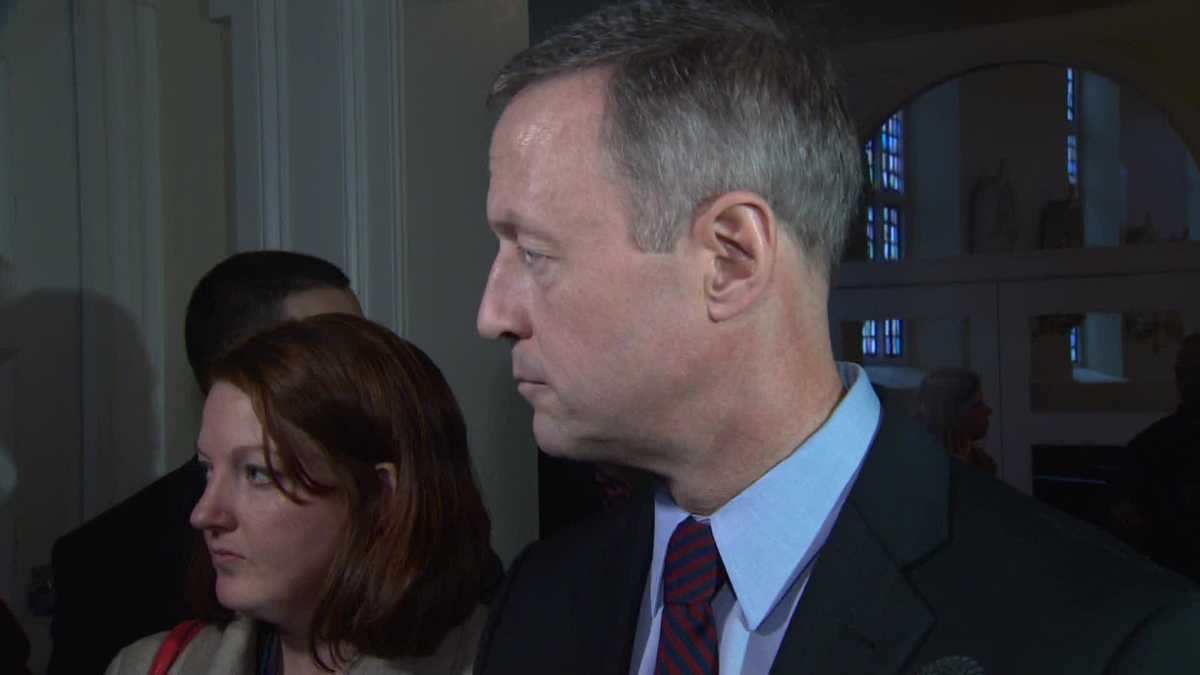 Raw: O'Malley talks presidential aspirations
