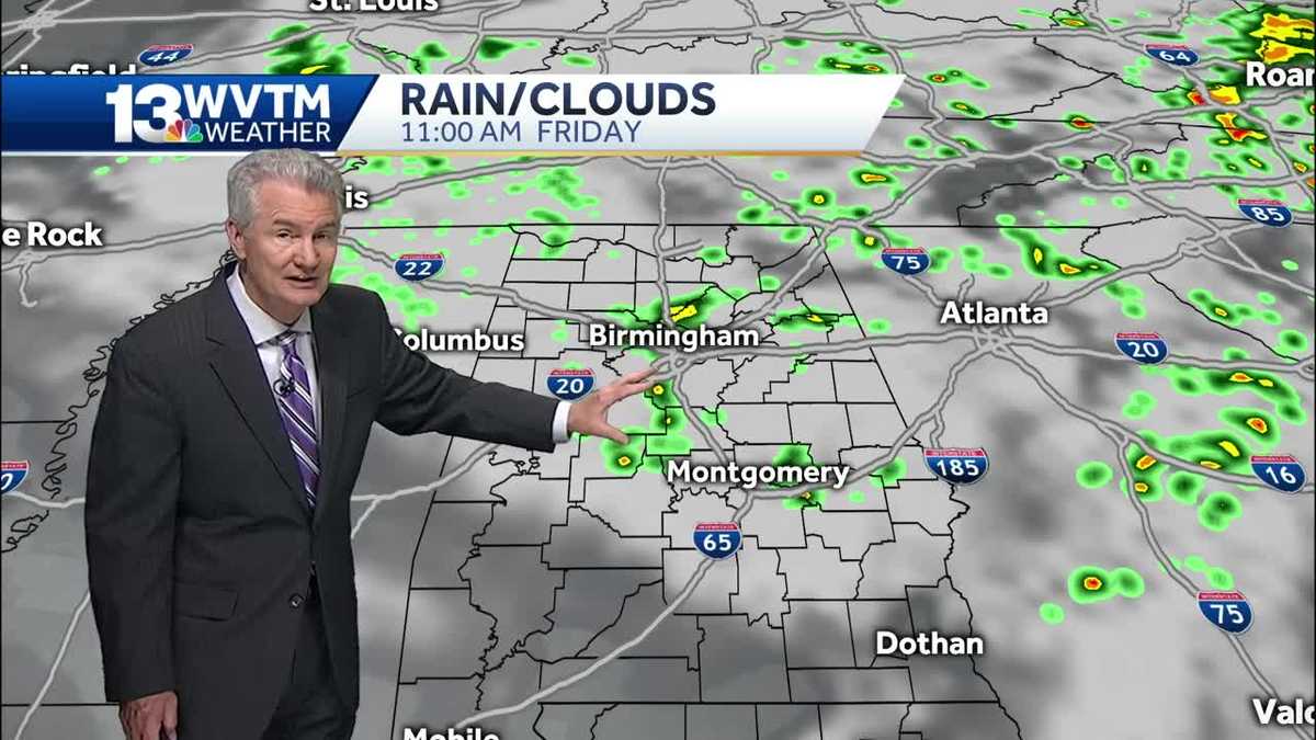 Unsettled weather pattern continues into the weekend