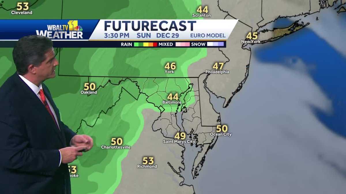 Tony looks ahead to next chance for rain