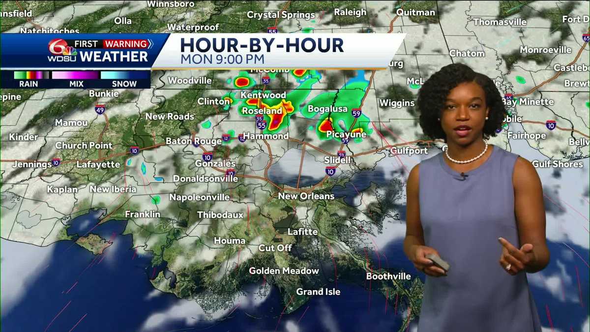 Hot and Humid Start to the Week with Scattered Storms Possible