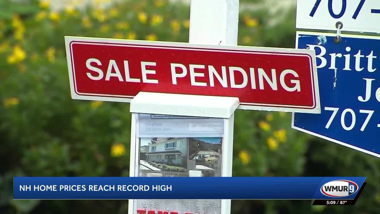 wmur.com - Nicole Poitras - New data shows record-high real estate sales in New Hampshire