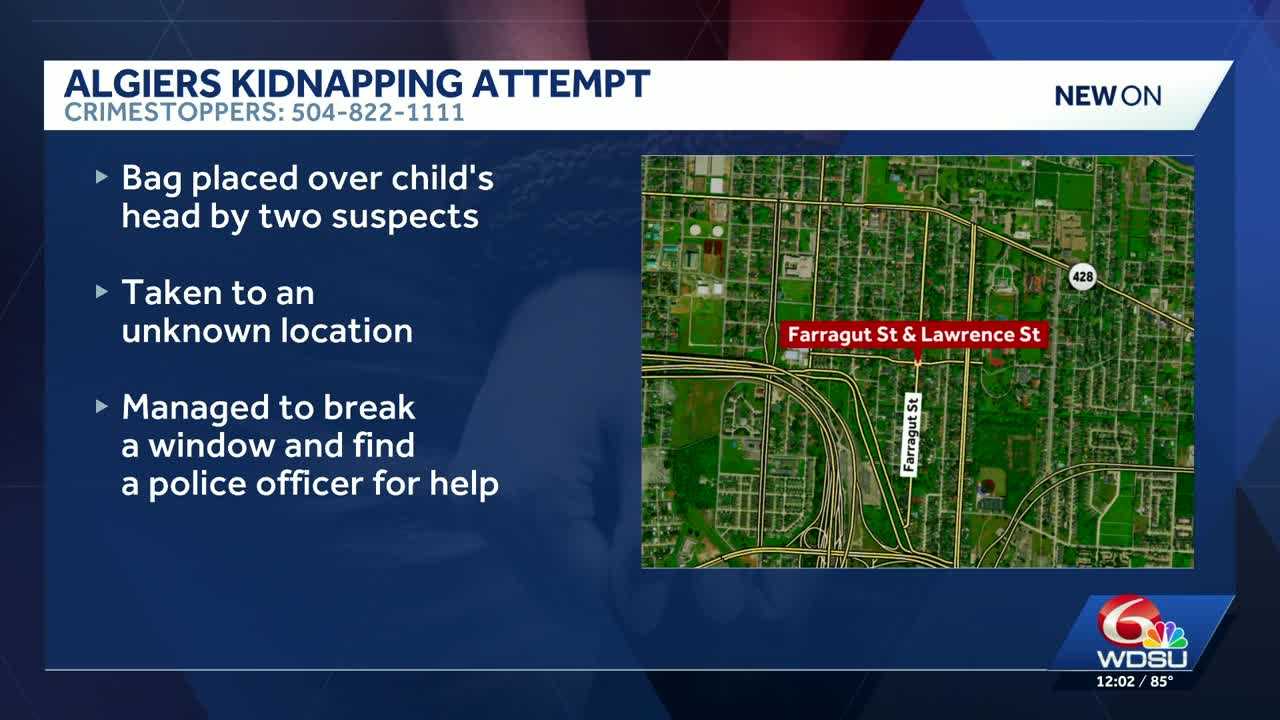 NOPD says kidnapping attempt in Algiers was unfounded