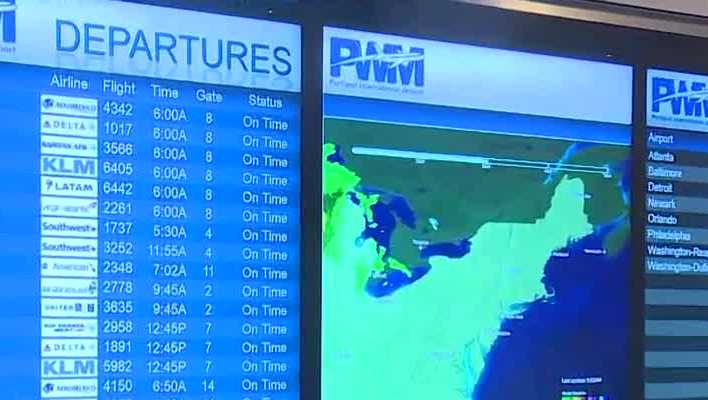 Portland Jetport warns fliers to brace for delays, cancellations