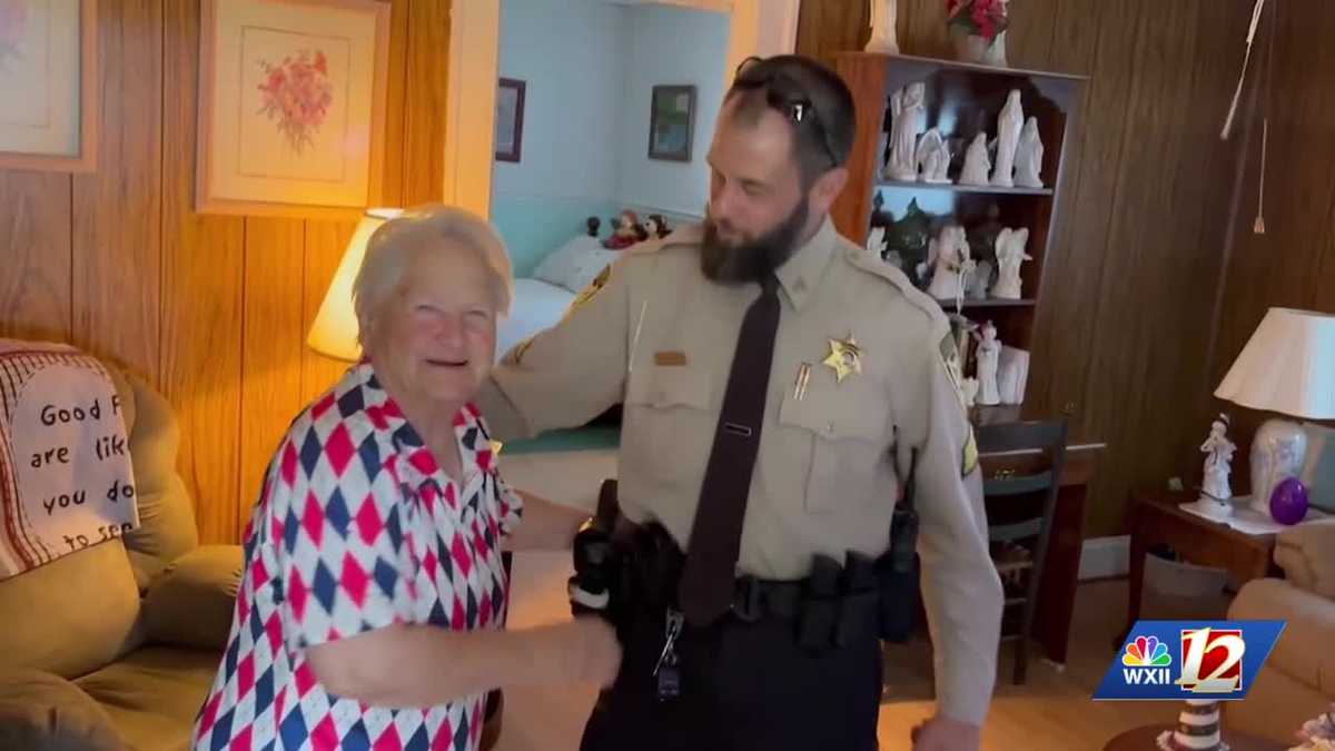 Red Cross honors Davie County sergeant for selfless work in Cooleemee