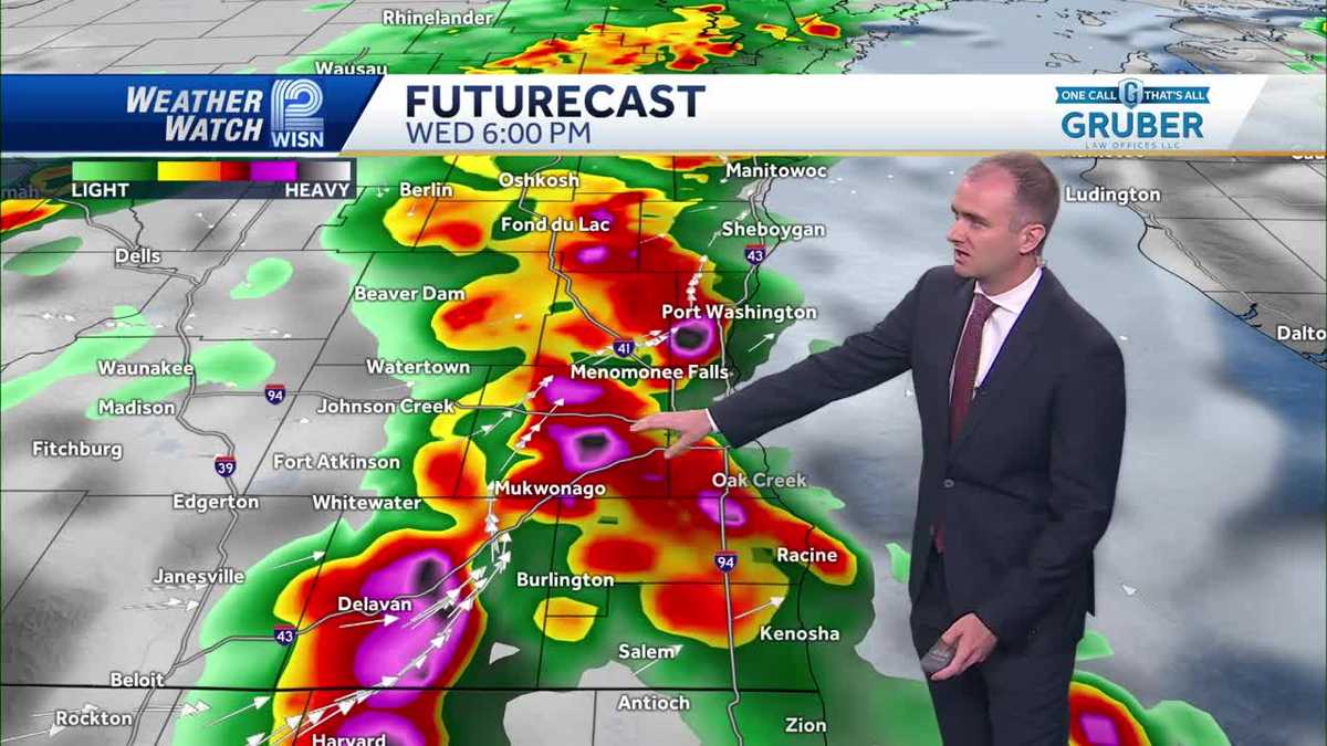 Weather: Tracking Wednesday storms