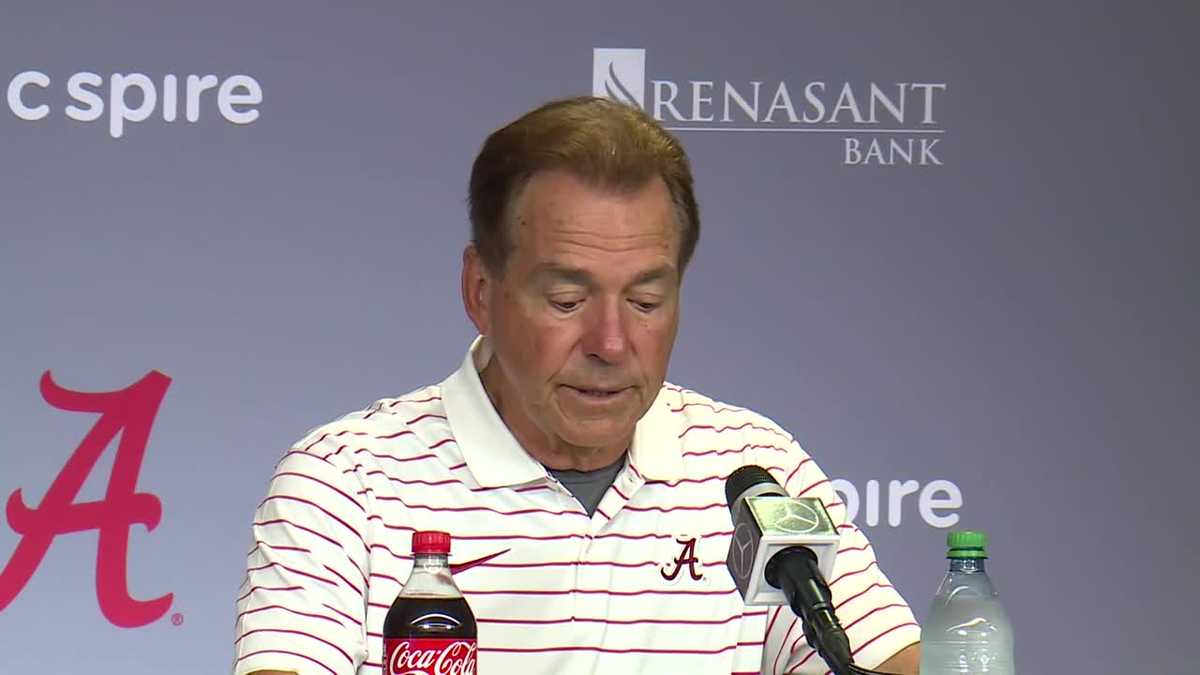 'I got a lot of things testing my patience': Alabama head coach Nick Saban on matchup with Ole Miss