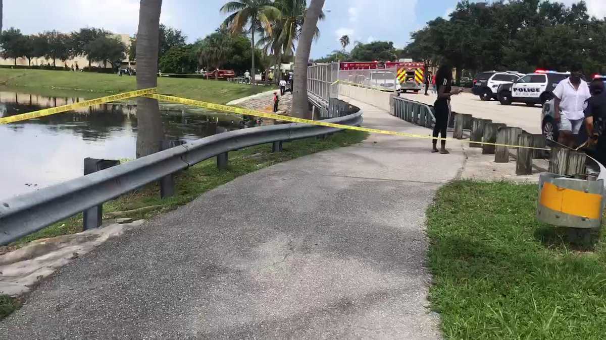 Good Samaritan pulls person from car in canal
