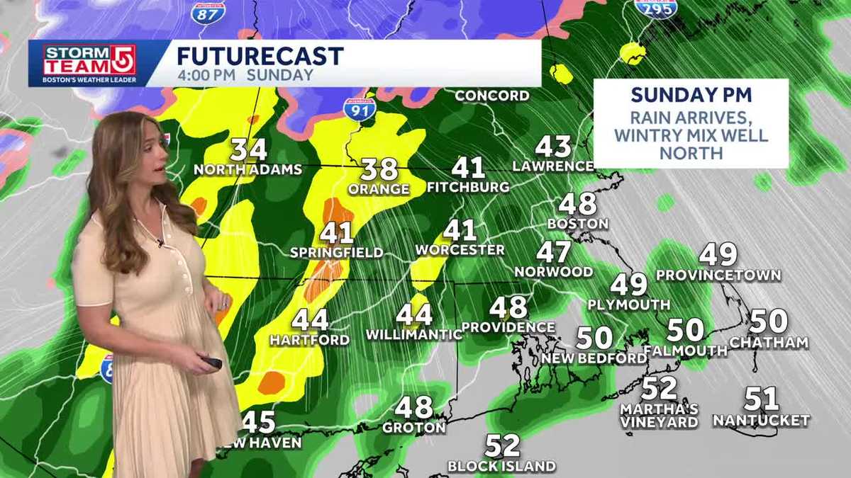 Video: Windy day; wet weather moves in this weekend