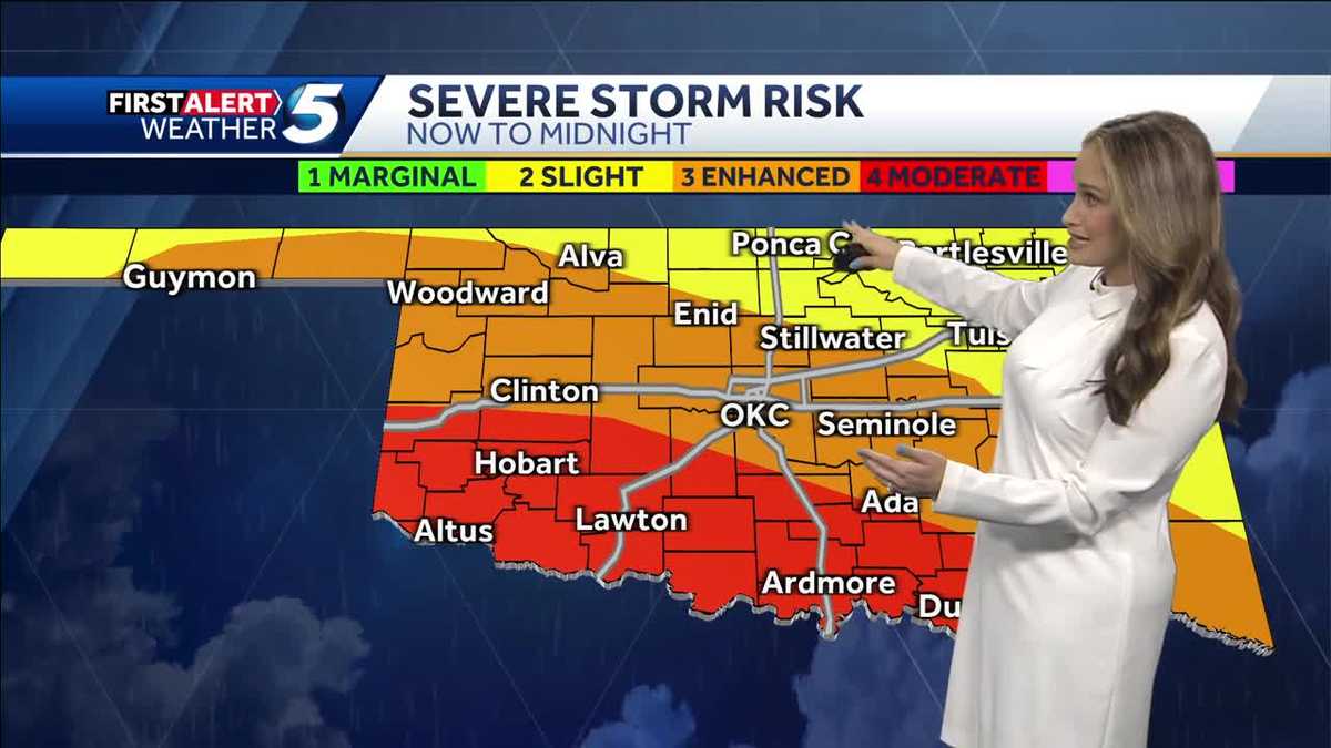 FORECAST: Severe storms likely today