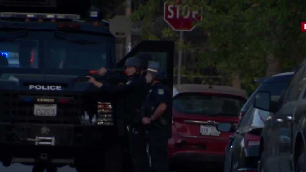 Woman detained after hourslong standoff in Sacramento, police say