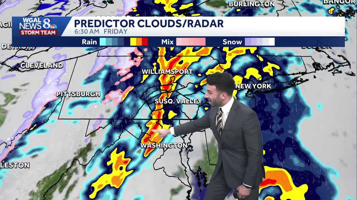 Increasing clouds this afternoon, gusty showers overnight with strong ...
