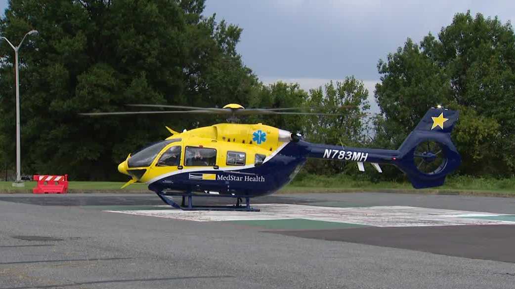MedStar Health unveils new medical helicopter
