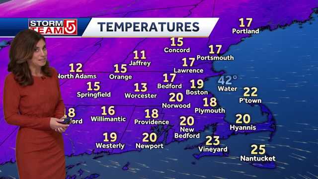 Video: Bitter cold, light snow for some