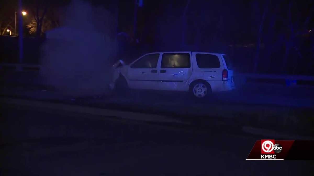 Kansas City, Kansas police cruiser hit while officers investigate fatal ...
