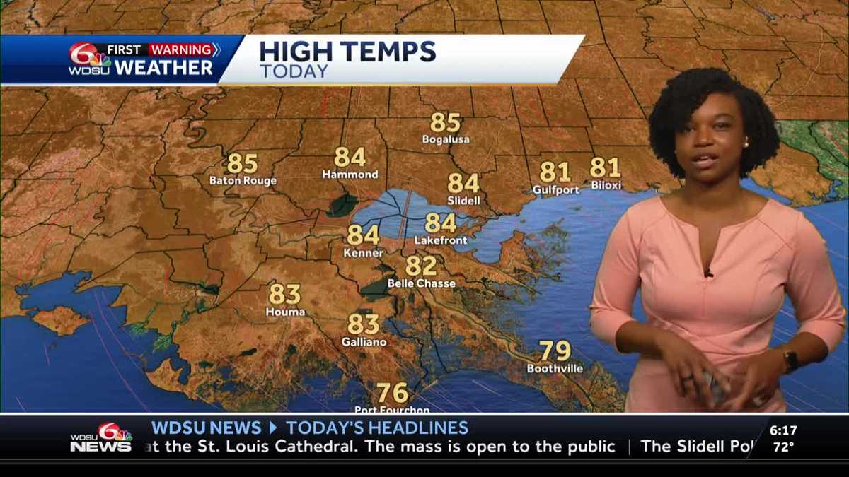 Impact Day: Early morning patchy fog then another round of rain