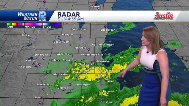 Weather: Rounds of rain and storms Sunday - Vimarsana News