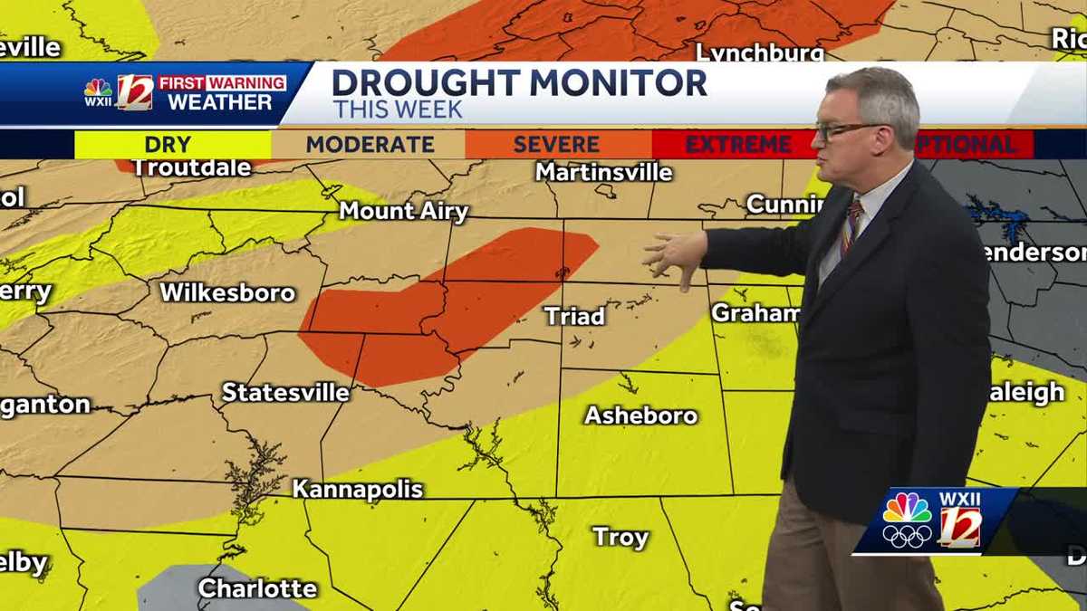 WATCH: Wet week brings Triad drought relief