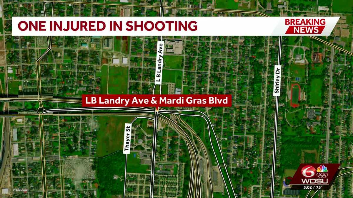 One person injured after shooting in Algiers