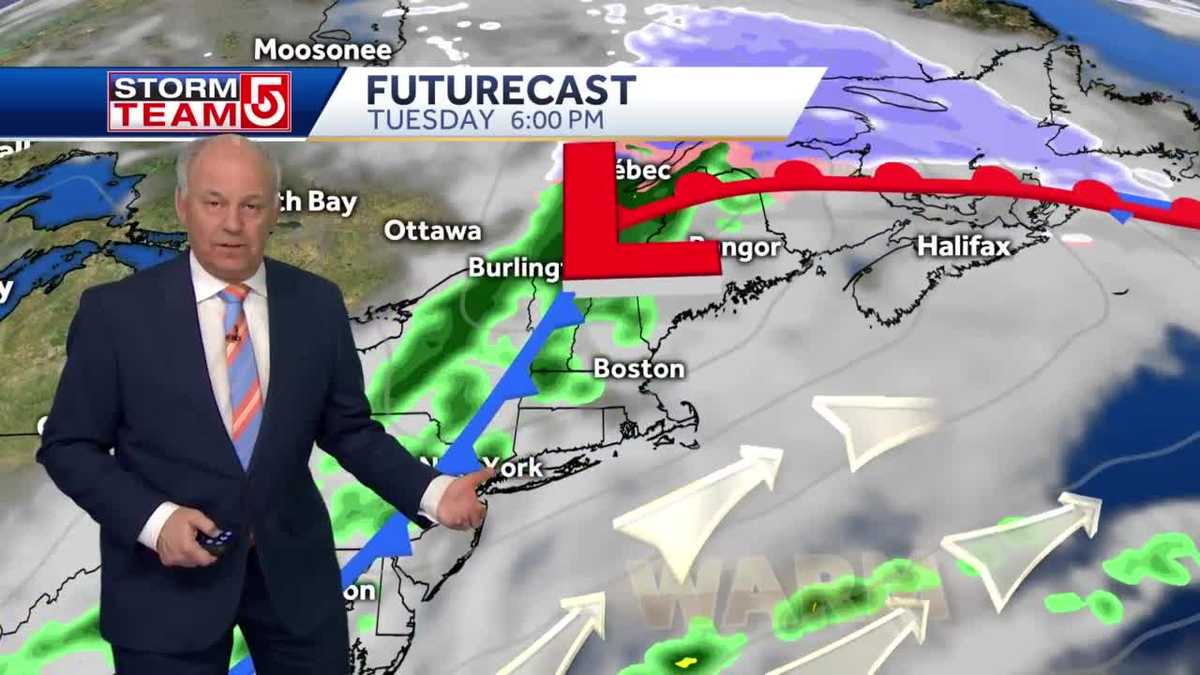 Video: Another mild day before rain arrives
