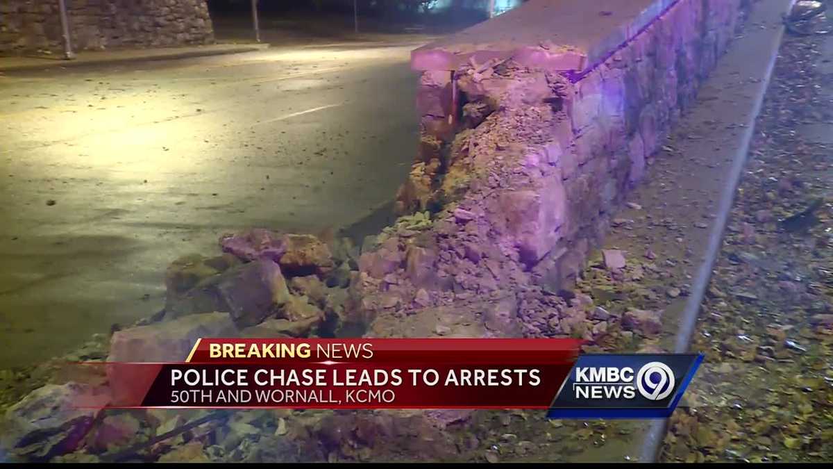 Police chase ends in crash early Wednesday