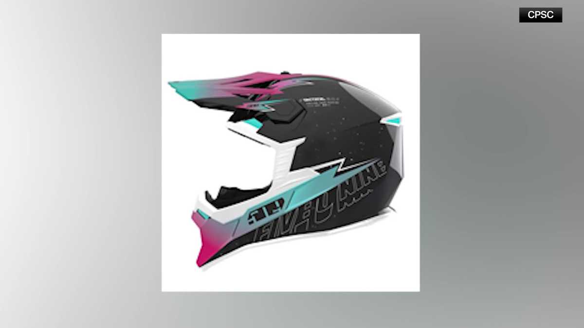 509 recalls over 200,000 helmets due to head injury risk - KHBS