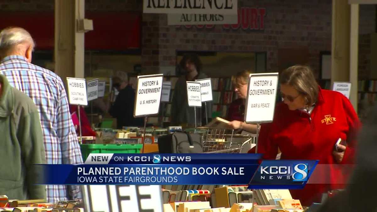Planned Parenthood hosts book sale at state fairgrounds