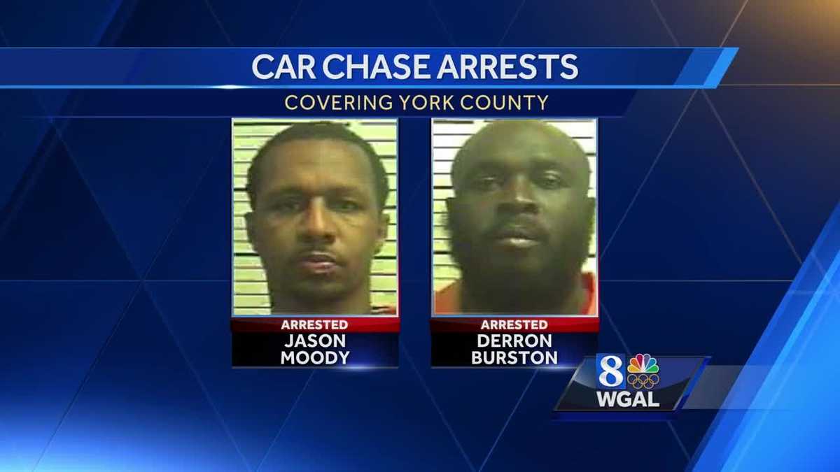 2 Men charged after high-speed chase in York County, police say