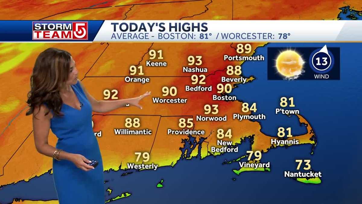 Video: It's going to be a hot summer Friday