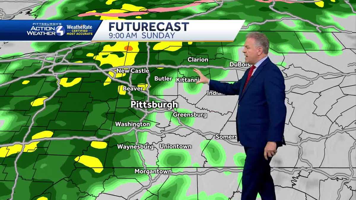 Warm weekend temperatures, shower chances increase