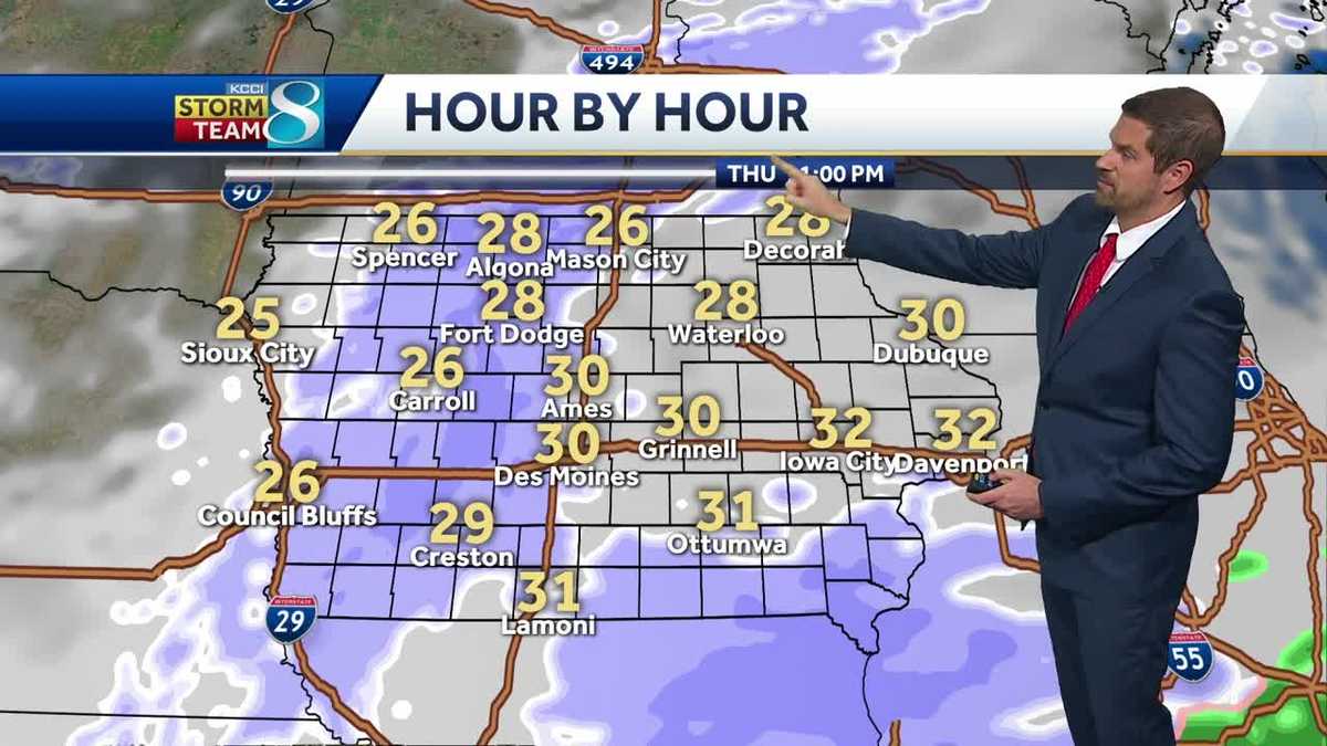 Light snow event in the forecast