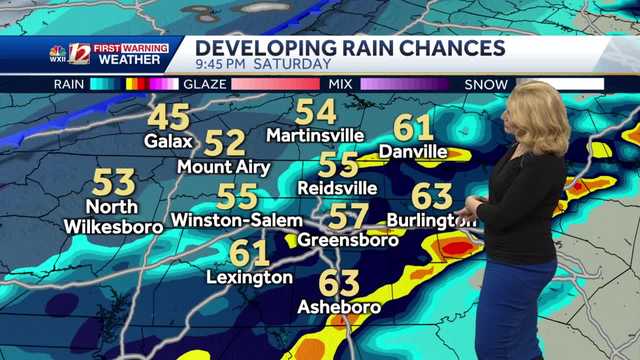 WATCH: Spotty Rain Overnight Plus Isolated Severe Storms v - Vimarsana News