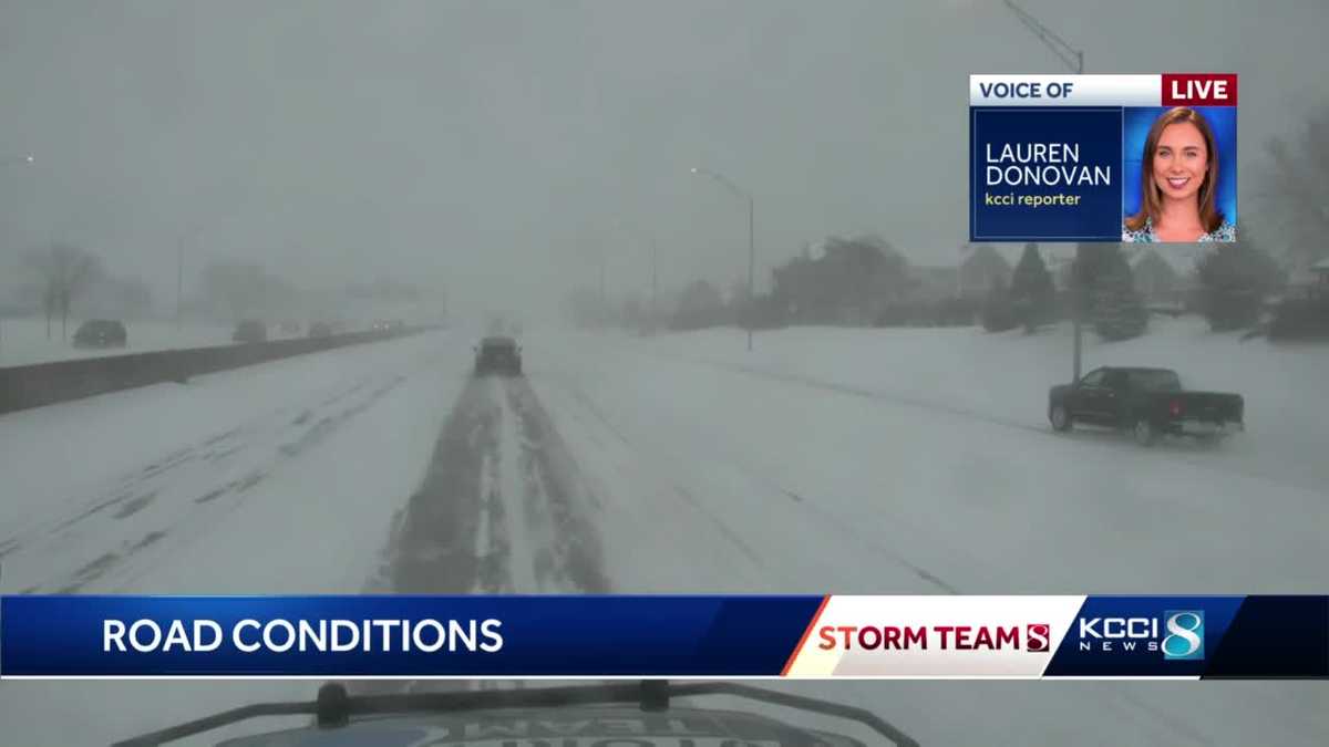Afternoon update on road conditions