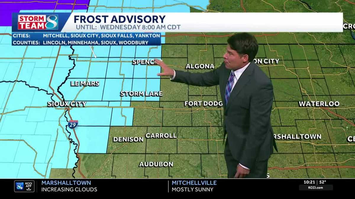 Des Moines weather: Cooler spring days with rain chances later
