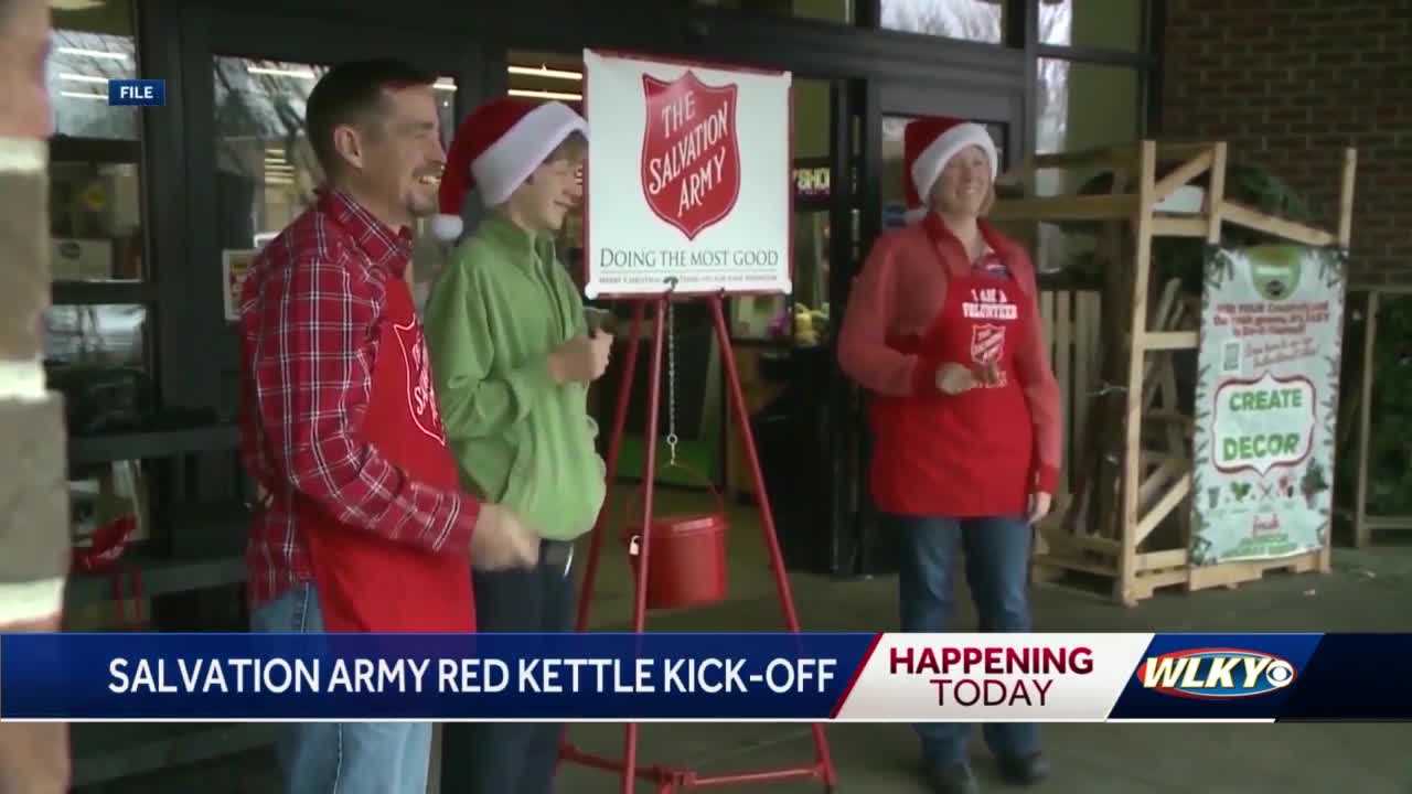 Salvation Army Celebrating Kick Off Of Red Kettle Campaign With Big Party